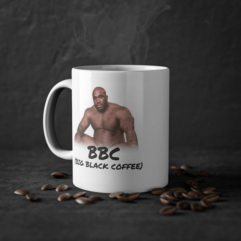 Funny Coffee Mug, Barry Wood Meme Mug, BBC (Big Black Coffee) funny mugs, Coffee Mug 11oz 15oz, Office gaggift, funny Christmas gift  Ceramic Drinkware
