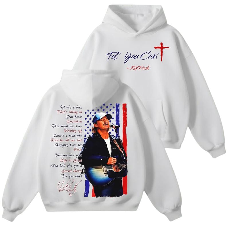 Til you can't Hoodie, Vintage Country Music Shirt, Retro Rock Tee
