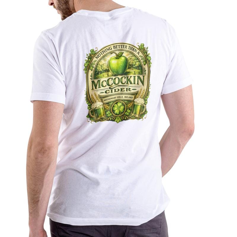 MCCOCKIN CIDER Funny name T Shirt