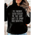 Lustiges Geschenk-T-Shirt für den Bruder – Weiche 100% Baumwolle von meiner Schwester 