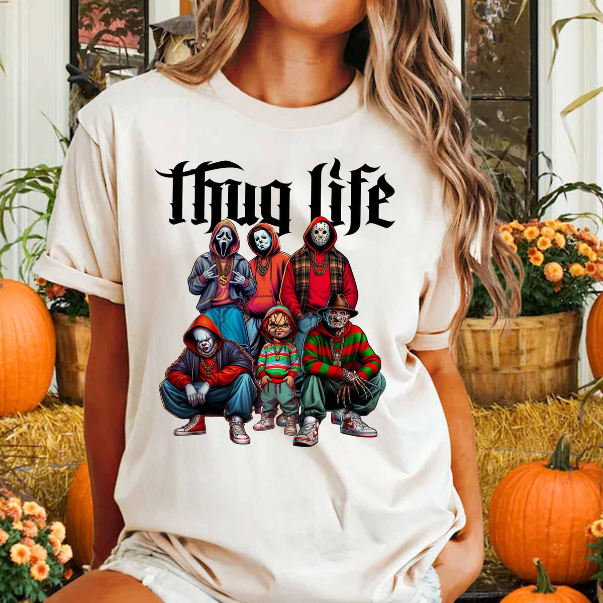 Thug Life Horror Ver. 3 – Sweatshirt, T-Shirt, Hoodie 