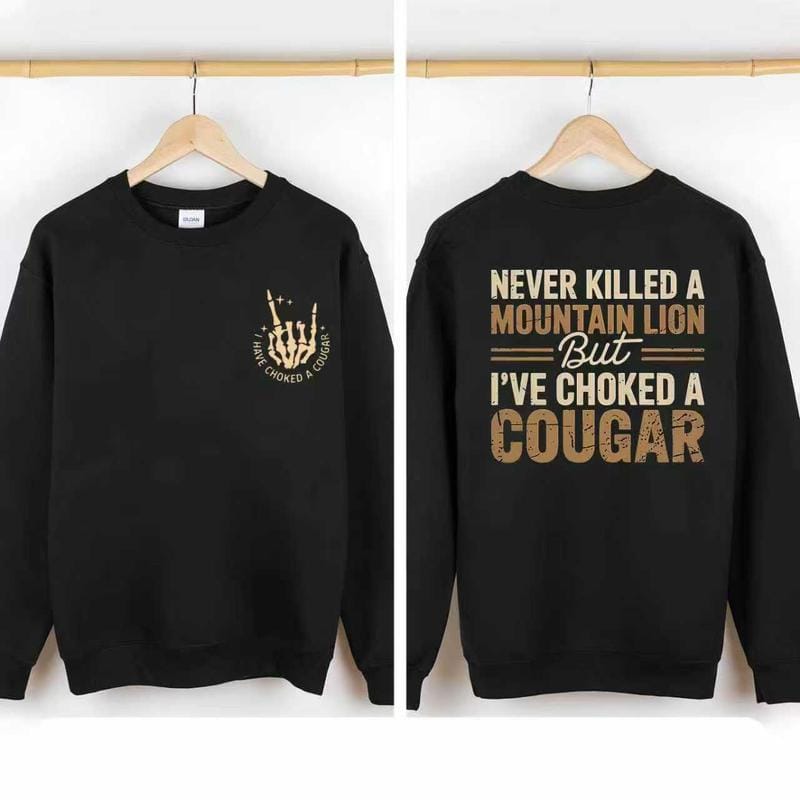 Cougar Shirt by Gildan Soft Style Tee - Bigthree Apparel