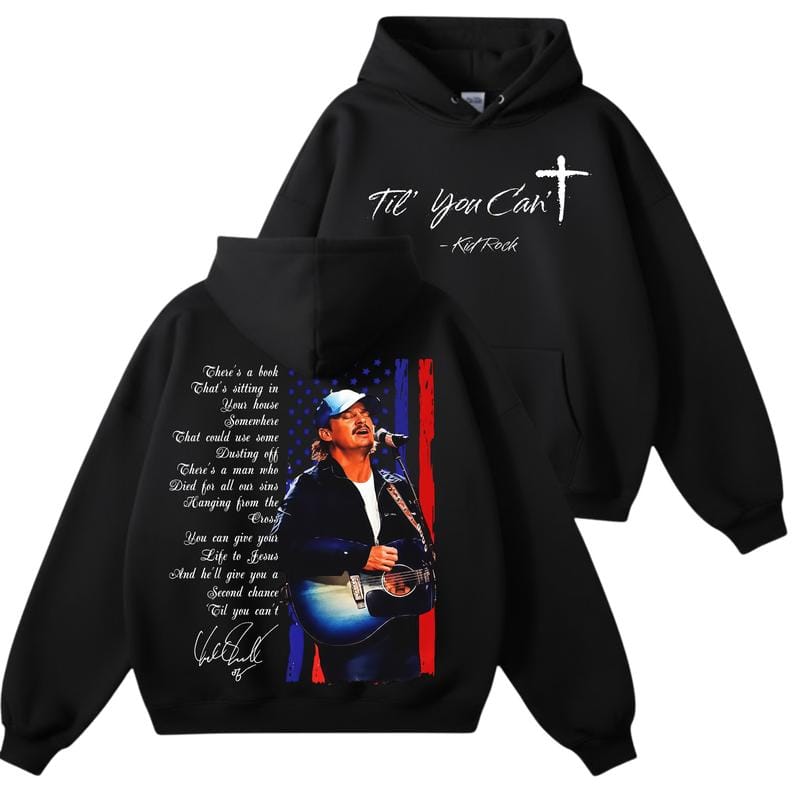 Til you can't Hoodie, Vintage Country Music Shirt, Retro Rock Tee