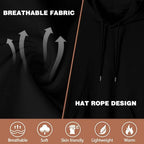 Funny Height Sarcasm Printed Hoodie – Long Sleeve Outdoor Wear for Men & Women
