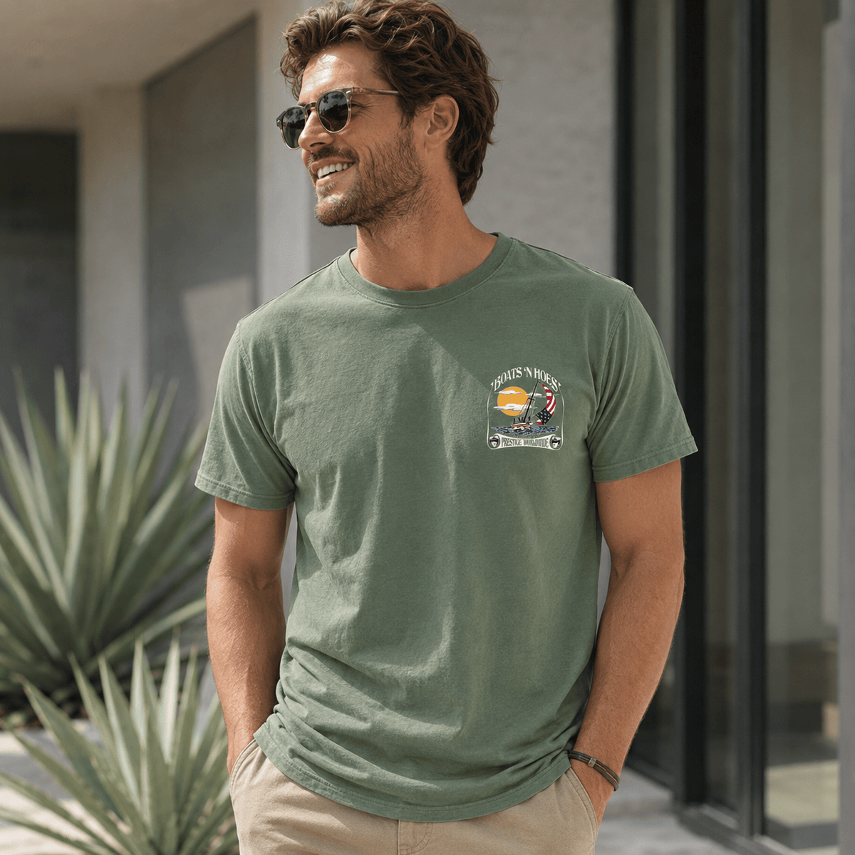 Boats N Hoez Step Brothers Movie T Shirt Men Funny Retro Summer Graphic Tee Cotton Short Sleeve Casual Streetwear Top