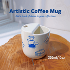 Large Handmade Ceramic Coffee Mug Tea Cup