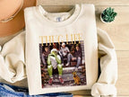Thug Life Weihnachtsfilm-Shirt, Weihnachts-Freunde-Sweatshirt 