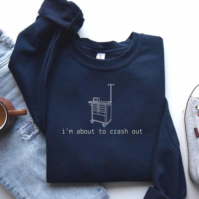 Snarky ICU Nurse Funny Sweatshirt