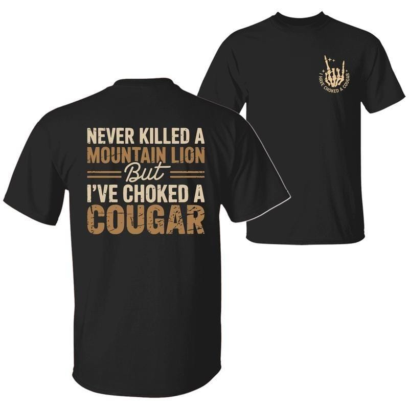 Cougar Shirt by Gildan Soft Style Tee - Bigthree Apparel