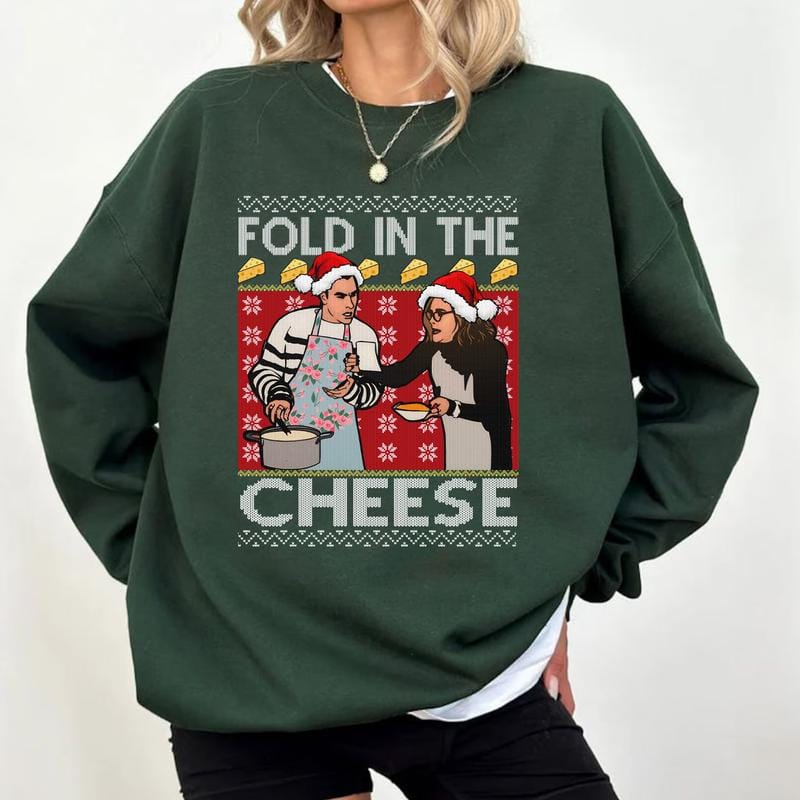You Just Fold It In Vintage Shirt, Best Wishes Warmest Regards Ew David Holiday Shirt, Funny Christmas Shirt