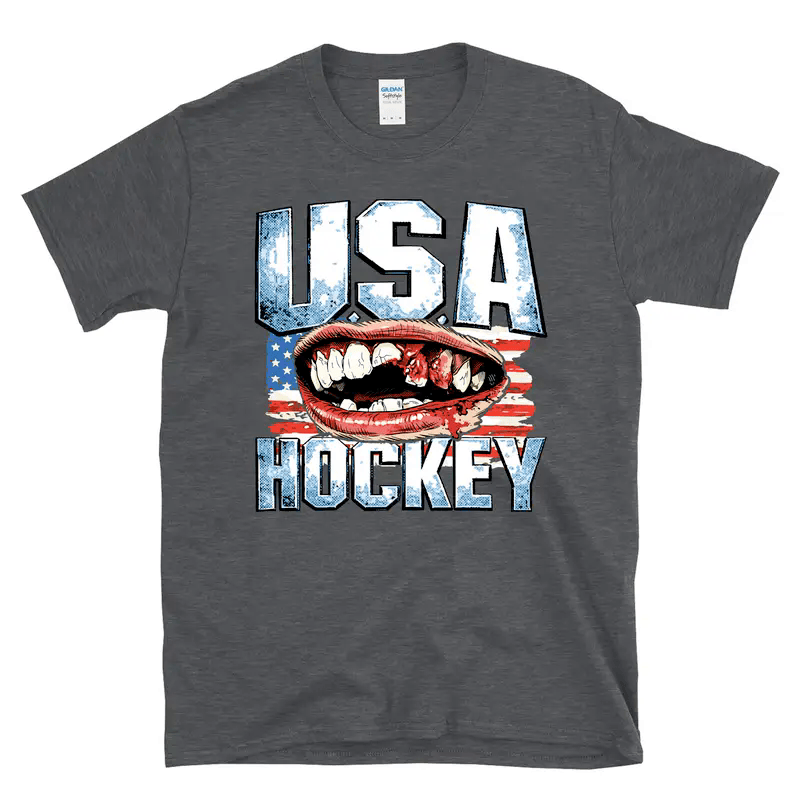2026 Gold Medal Champions Bloody Teeth - T-shirt