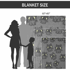 Toothless Flannel Blanket How to Train Your Dragon Pattern Cozy Soft Lightweight Warm for Couch Sofa Bed Living Room Travel Home Decor Gift
