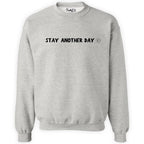 99 Reasons to Stay Another Day - Unisex Mental Health Awareness Hoodies, Crews, & Tshirts Sm-5x Long Sleeve Casual Crewneck Menswear  Round Neck Classic Small