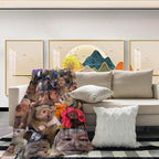 Lustige Affen-Decke, weiche Flanelldecke für Zuhause und Camping, einzigartiges Geschenk für Tierliebhaber, warmes und strapazierfähiges Design, Weihnachtsgeschenk von Dream Weave Home