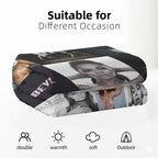 Soft Music Singers Flannel Blankets Lightweight Warm Blanket Plush Air Conditioned Throw Blankets for Teen Couch Bed Sofa Living Room Chair