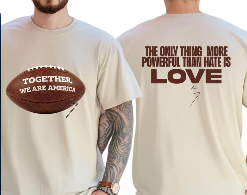 Together We are America Vintage Shirt, The Only Thing More Powerful Sweatshirt Hoodie