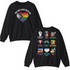 Equality Shirt, Human Rights shirt, Equal Rights, You're Safe With Me T-Shirt /Sweatshirt/Hoodie