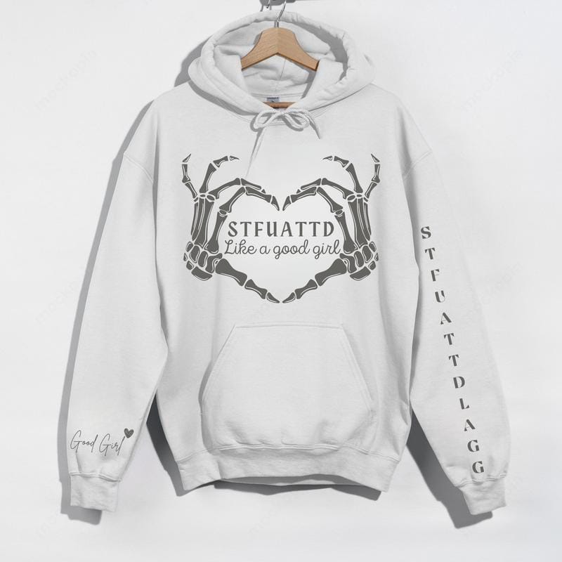 Morally Grey Dark Romance Sweatshirt, STFUATTDLAGG Hoodie, Good Girl Hoodie