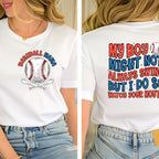 Baseball Mama Shirt, My Boy Might Not Always Swing, Baseball Mom Gift, Sports Mom Shirt, Funny Baseball Sayings, Mom Gifts