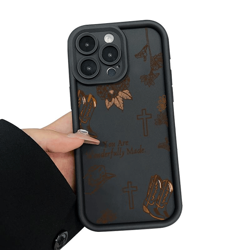 Western Religion Pattern TPU Phone Case