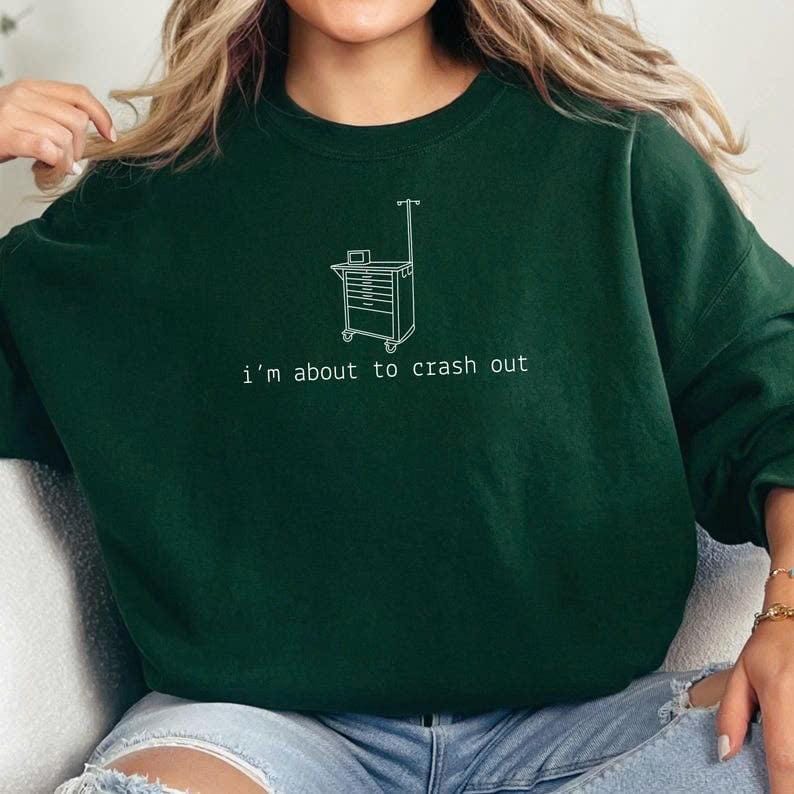 Snarky ICU Nurse Funny Sweatshirt