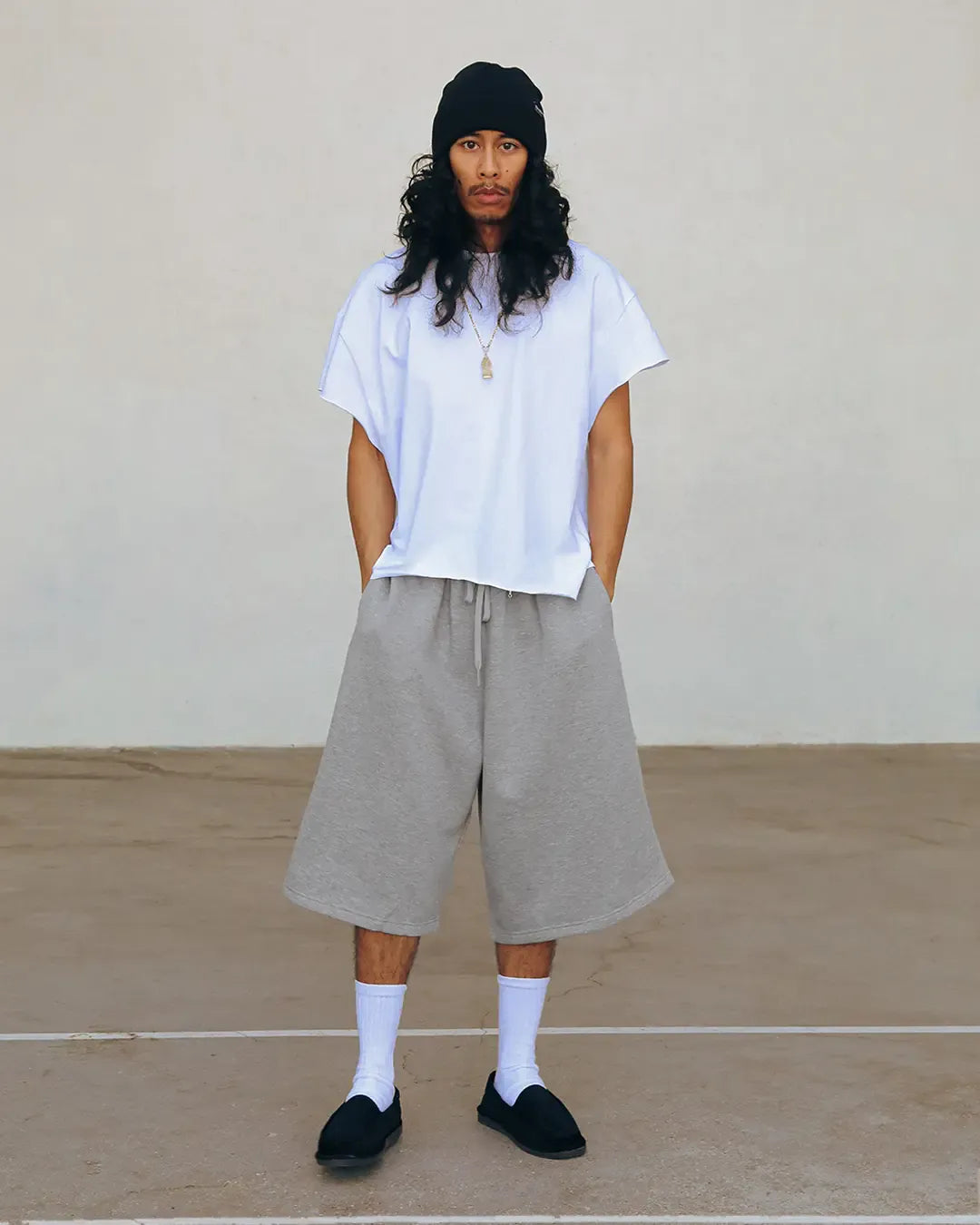 Baggy Fleece Shorts
