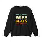 My Wife Beats Me Shirt, Funny Couple T-shirt, Funny Gift for Him, Mother's Day Shirt, Unisex Tee