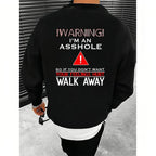 Anti Social Shirt Warning I'm An T-Shirt Adult Humor