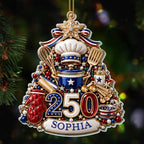 Seasoned With Love Baking, Personalized Custom Acrylic Ornament, Gift For Baking Lovers - 7