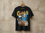"Cornholi-O's" Beavis and Butthead Parody American Retro Black Short-Sleeved Unisex T-Shirt