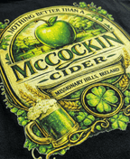 MCCOCKIN CIDER Funny name T Shirt