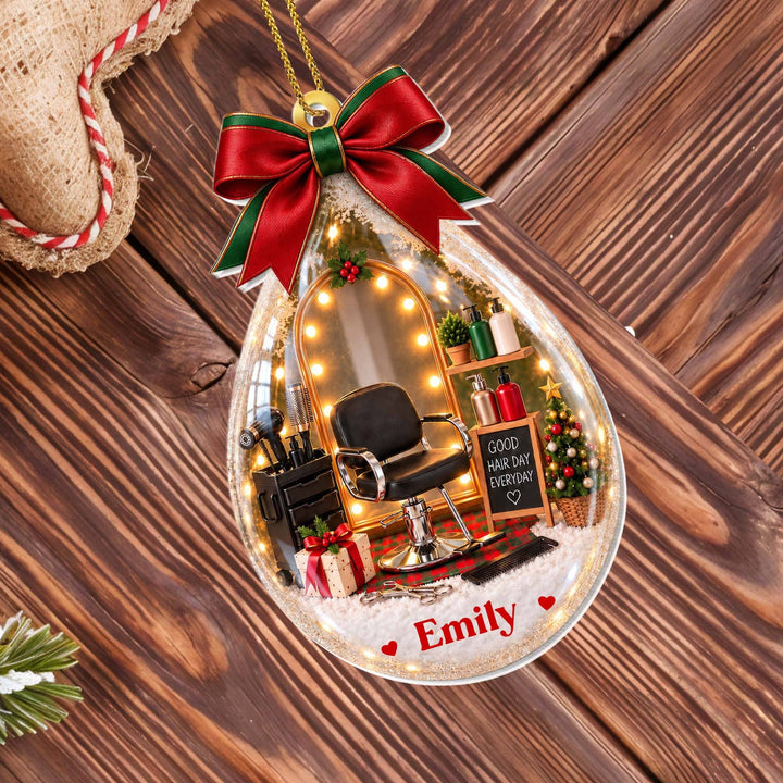 Good Hair Day Everyday, Personalized Ornament, Gift For Hairdressers