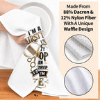 I'm A Hairstylist I Don't Stop, Personalized Kitchen Towel, Gift For Hairdressers - 6