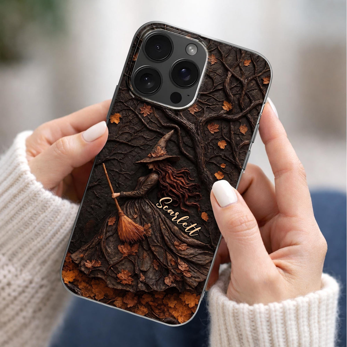 Wandering Through The Enchanted Forest, Phone Case, Gift For Witch Lovers - 3