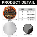 My Backyard Bar & Grill, Personalized Metal Sign, Gift For Dad And BBQ Lovers - 9