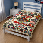 I Don't Snore I Dream I'm A Motorcycle, Personalized Blanket, Gift For Him - 8