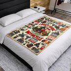 I Don't Snore I Dream I'm A Motorcycle, Personalized Blanket, Gift For Him - 9