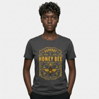 Women's Honey Bee Round Neck Graphic Tee