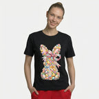 Easter Bunny Bow Graphic Tee