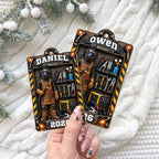 Welder, Personalized Custom Wood Ornament, Gift For Him And Welder Lovers - 3