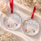 The Love Between An Aunt And Niece, Glass Ornament, Gift For Family - 9