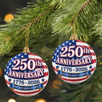 Anniversary Our Family, Personalized Custom Acrylic Ornament, Gift For Families - 5