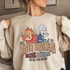 Heizung und Kühlung – Wir sind zu viel! Sweatshirt-Hoodie, Miiser Brothers Heizungs- und Kühlungs-Shirt 