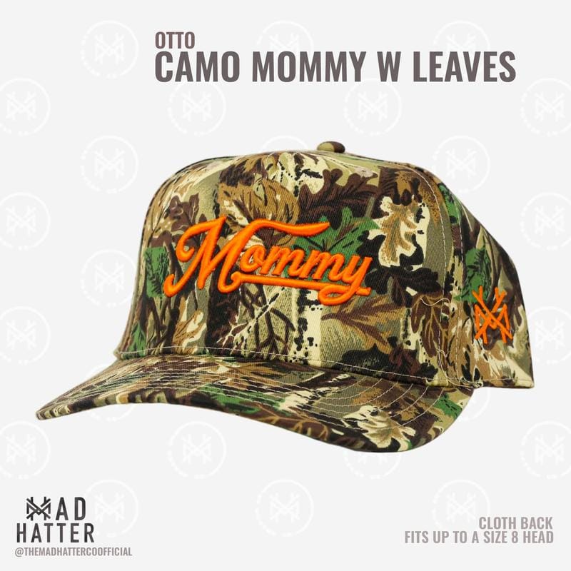 Mommy Madhatter's Embroidered Snapback Adjustable (Up To A Size 8 Head) Women’s Premium Trucker Hat