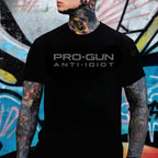 Pro-Gun Anti-Idiot T-Shirt, Sweatshirt & Hoodie – 2A Patriot Apparel for Men