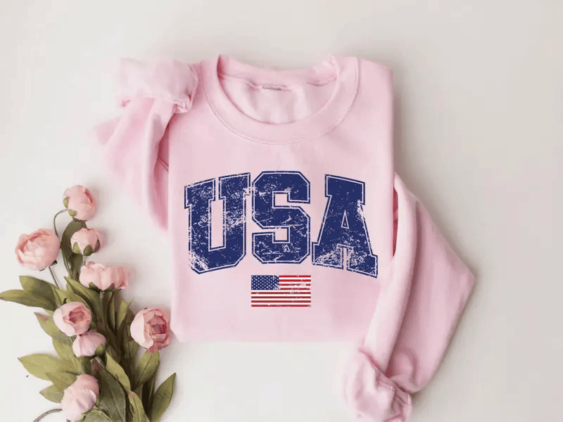 Retro USA Sweatshirt