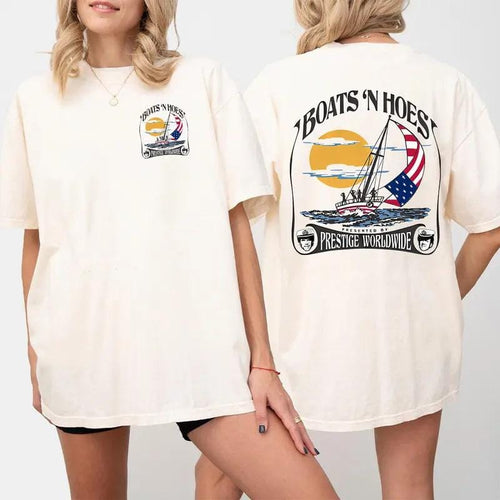 Boats n Hoez Sommer-Stiefbrüder-Film-Shirt, tailliertes T-Shirt, Sweatshirt, Hoodie 