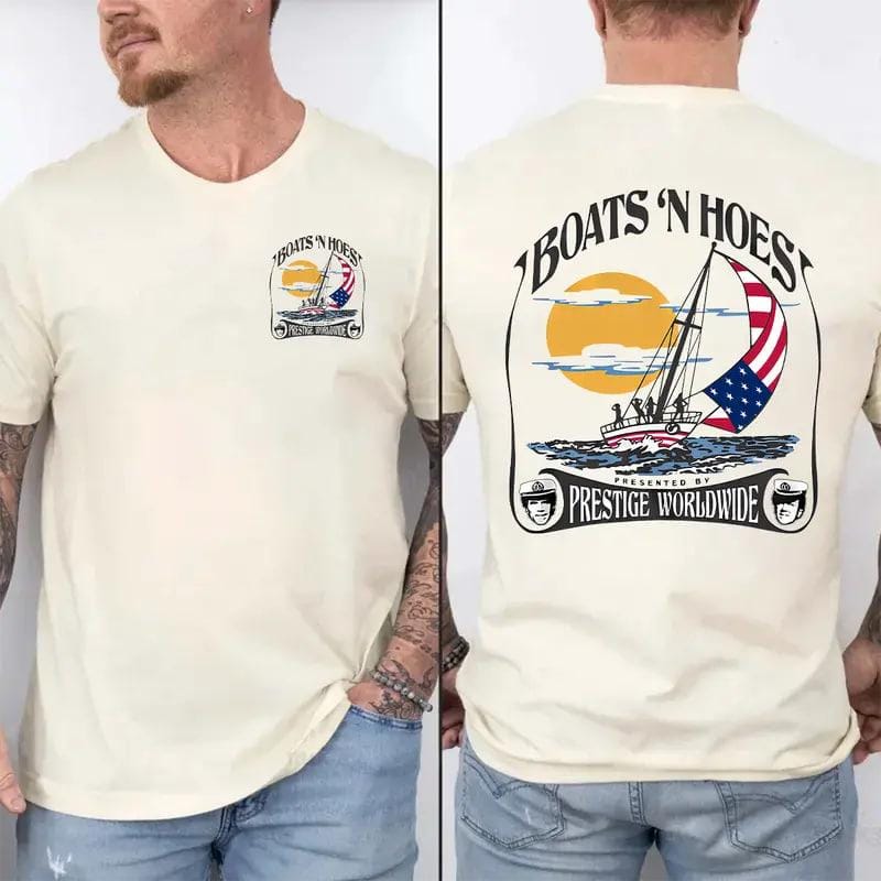 Boats n Hoez Summer Step Brothers Movie Shirt Fitted T-shirt Sweatshirt Hoodie