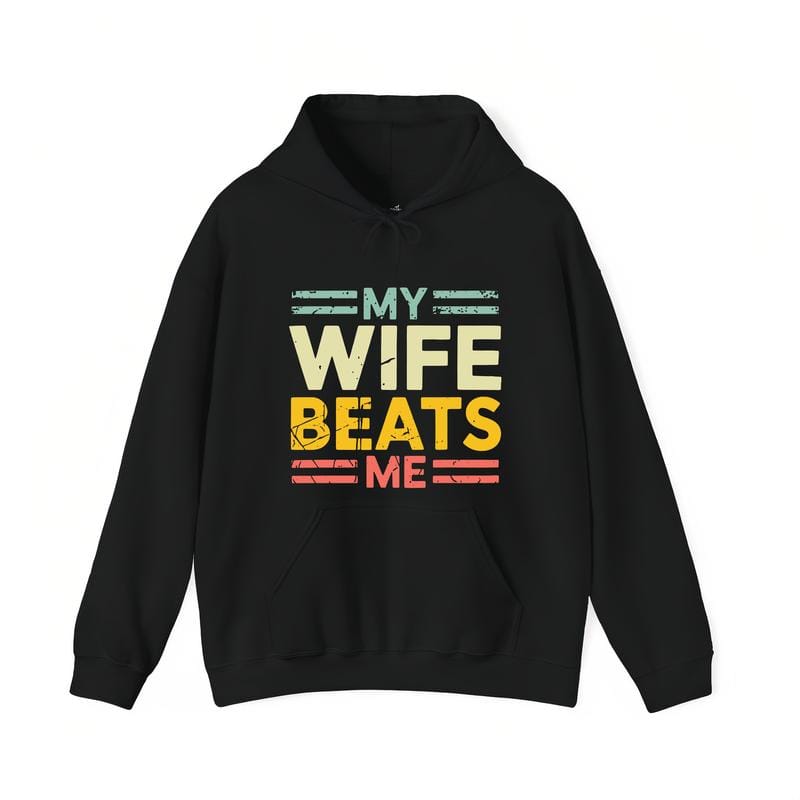 My Wife Beats Me Shirt, Funny Couple T-shirt, Funny Gift for Him, Mother's Day Shirt, Unisex Tee