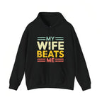 My Wife Beats Me Shirt, Funny Couple T-shirt, Funny Gift for Him, Mother's Day Shirt, Unisex Tee